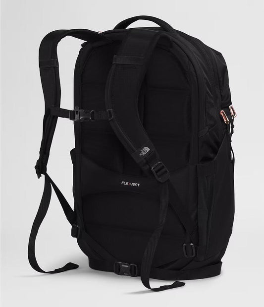 The North Face - Surge Luxe - Women's - TNF Black/Burnt Coral Metallic-NPF