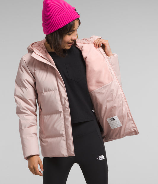 The North Face - North Down Fleece-Lined Parka - Girls - Tnf Black