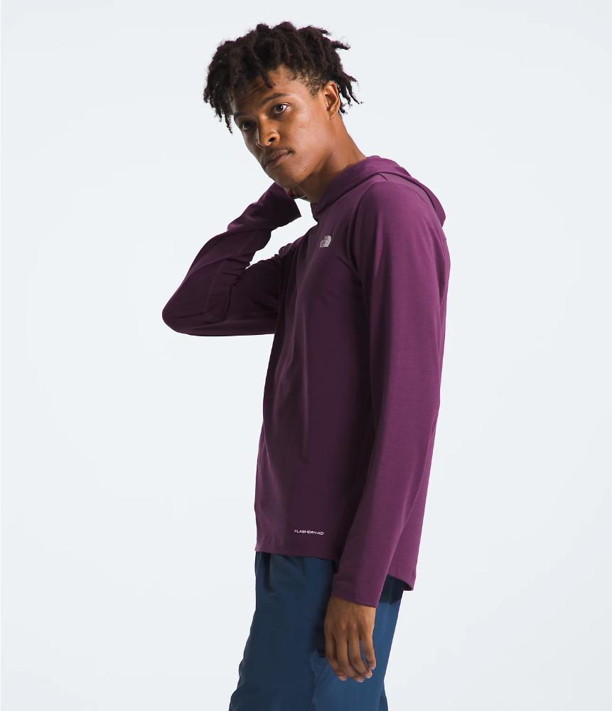 The North Face - Adventure Sun Hoodie - Men's - Cyber Berry