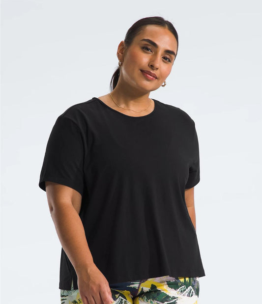The North Face - Dune Sky Short Sleeve - Women's Plus - Tnf Black
