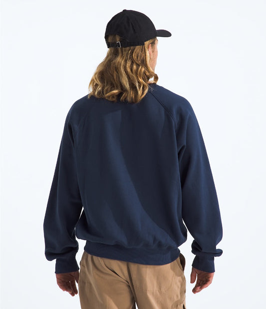 The North Face - Evolution Crew - Men's - TNF Medium Grey Heather/TNF White