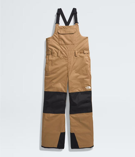 The North Face - Freedom Insulated Bib - Teen - Utility Brown