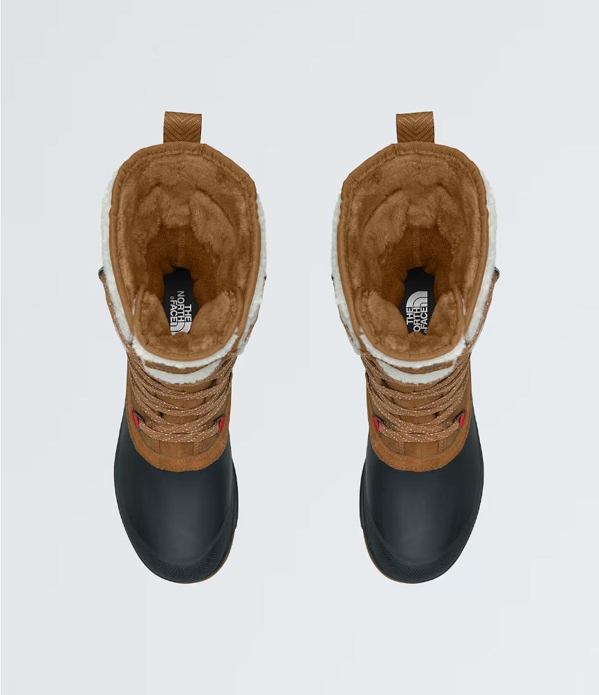 The North Face - Shellista V Mid WP - Women's - Timber Tan/TNF Black