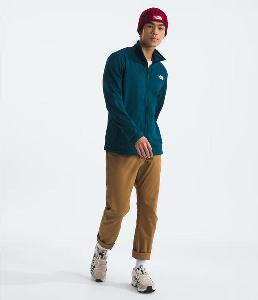 The North Face - Cedar Trail Grid Fleece Full Zip - Men's - Midnight Petrol