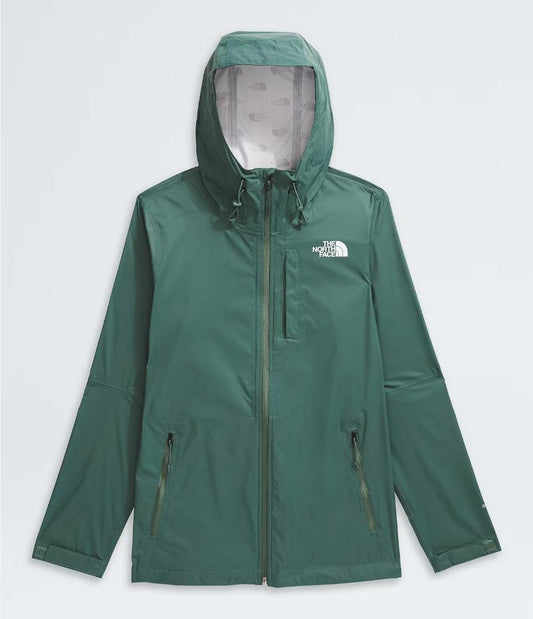 The North Face - Alta Vista Rain Jacket - Women's - Duck Green