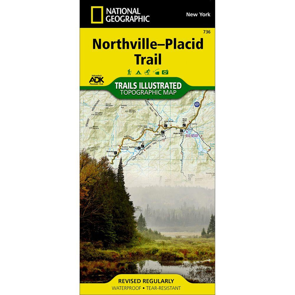 National Geographic - Northville-Lake Placid Trail Map