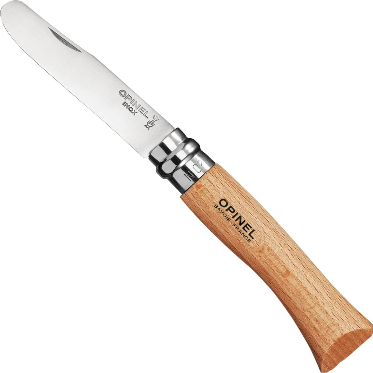 Opinel - No.07 My First Opinel - 3.5 Natural Beech - Natural Beech
