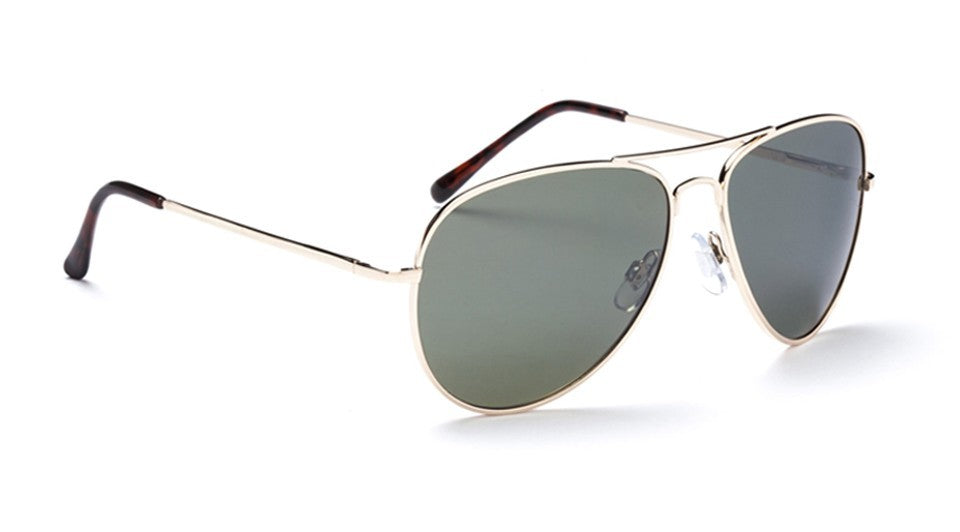 ONE - Estrada Aviator Sunglasses - Black/Grey