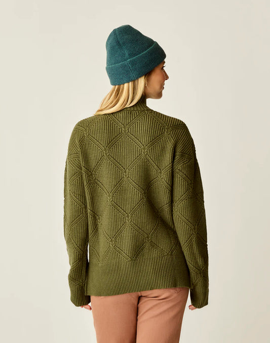 Carve Designs - Woodward Allover Sweater - Fir Heather