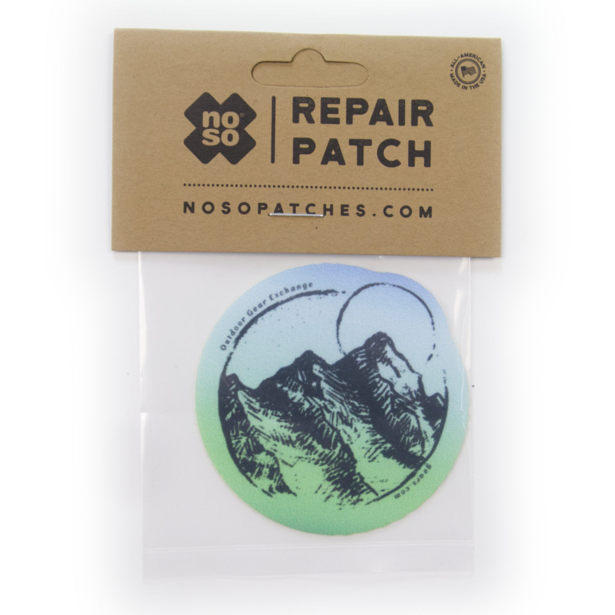 NOSO - OGE Stamp Logo - Blue/Green