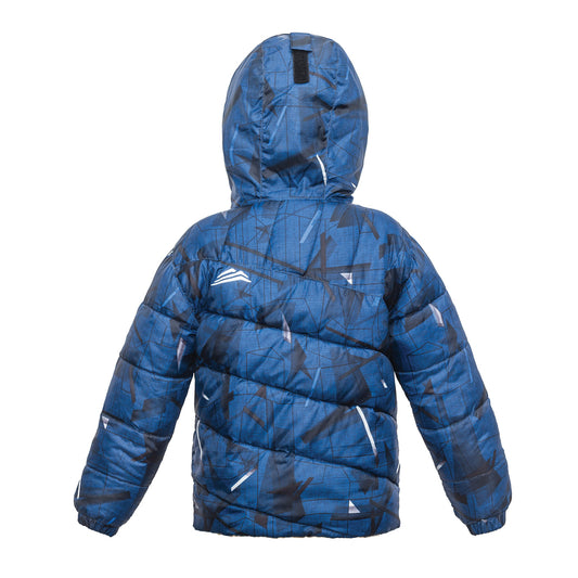 Jupa - Logan Light Pack Jacket - Boys - Gray Pinstripe Print
