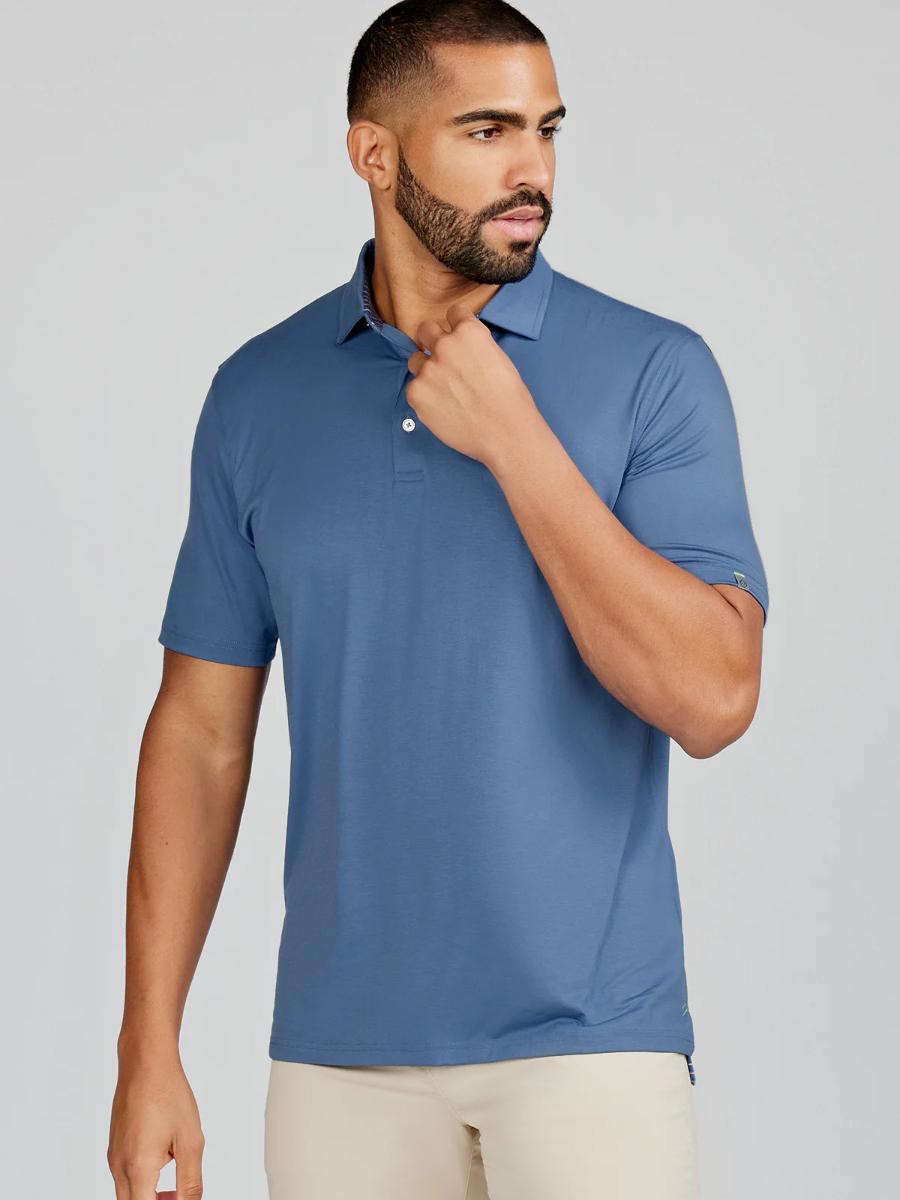 Tasc - Cloud Polo - Men's - Black Heather
