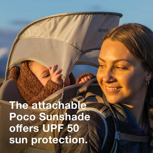 Osprey - Poco Child Carrier Sun Shade - Silver