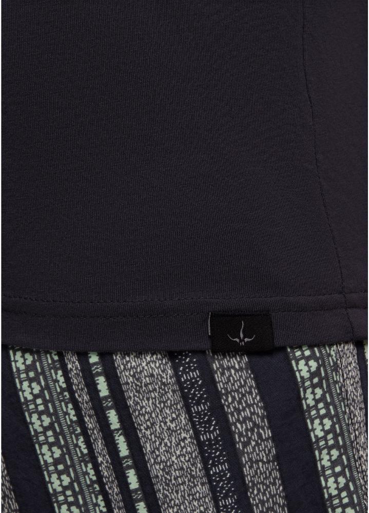 Prana - Heritage Graphic Short Sleeve Tee - Black Universe
