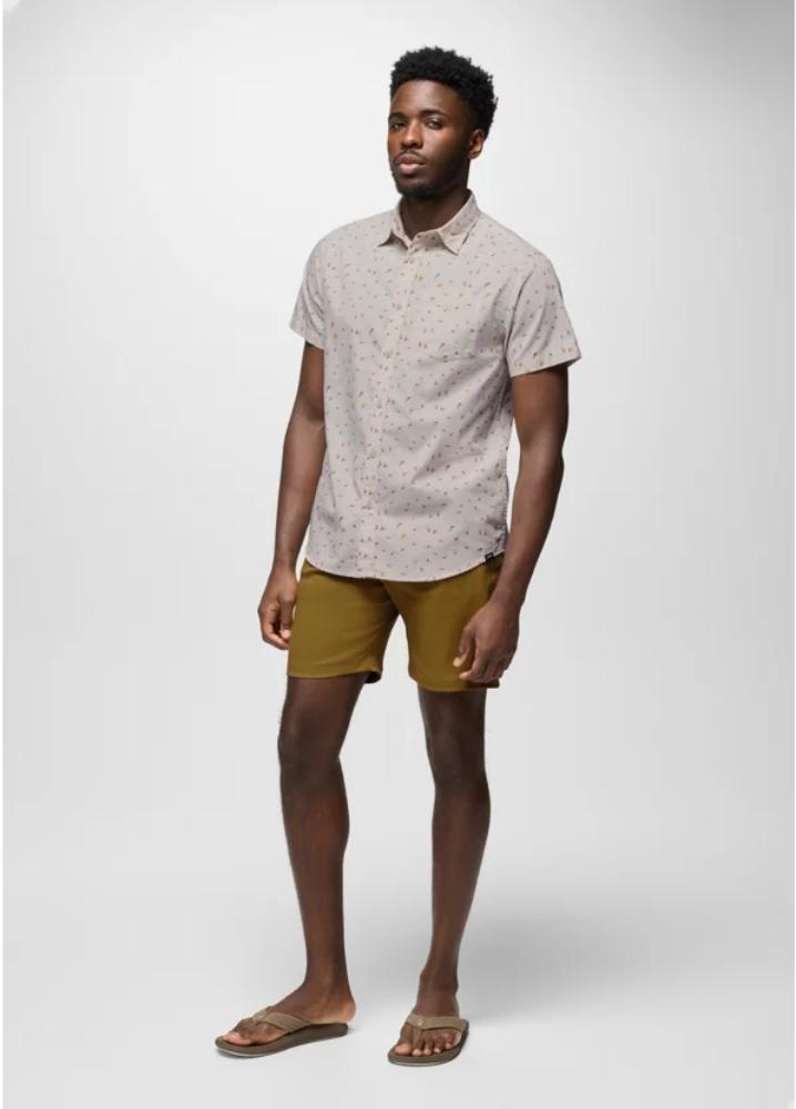 Prana - Tinline Shirt - Almond Brushstroke