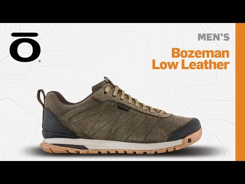 Oboz - Bozeman Low Leather - Men's - Canteen