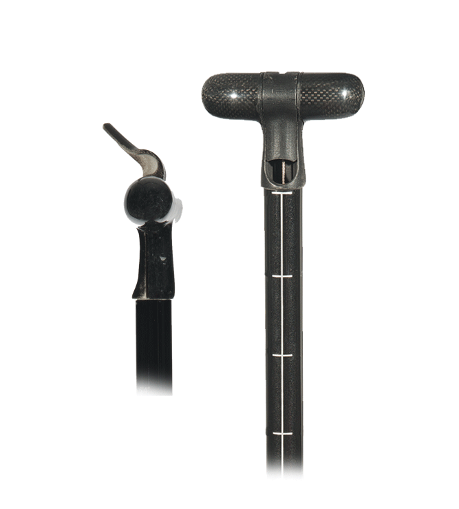 Kialoa - Methane II Adjustable SUP Paddle - Black