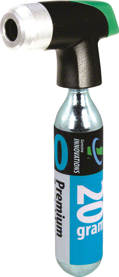 Genuine Innovations - Hammerhead Inflator: Includes 20g Threaded CO2 Cartridge