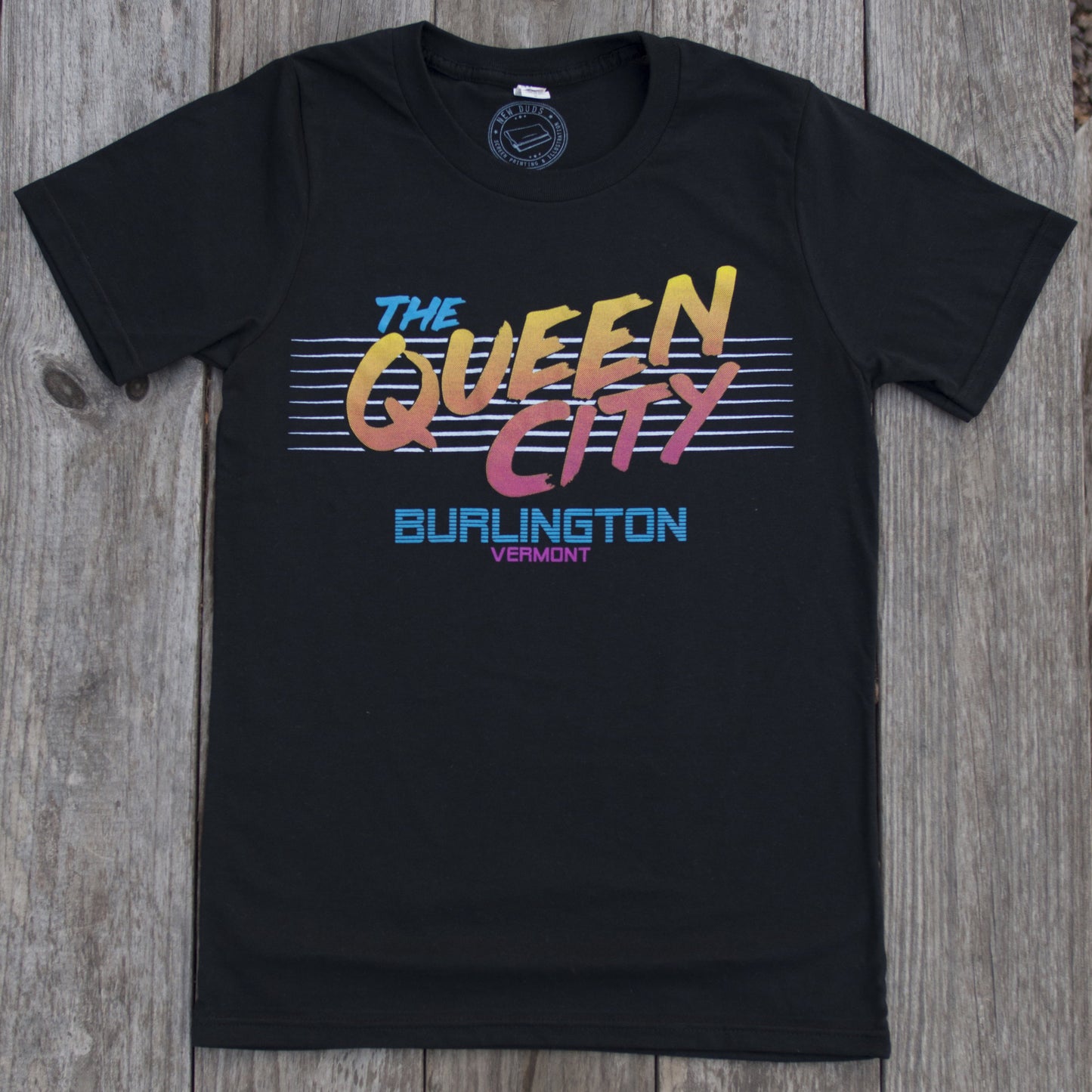 New Duds - Queen City Unisex Tee - Black
