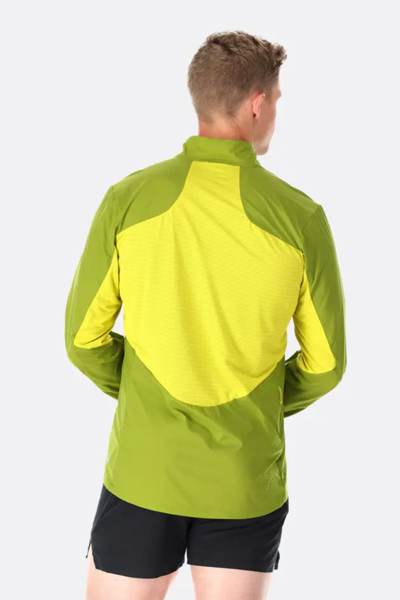 Rab - Windveil Pull-On Men's - Aspen Green/Zest