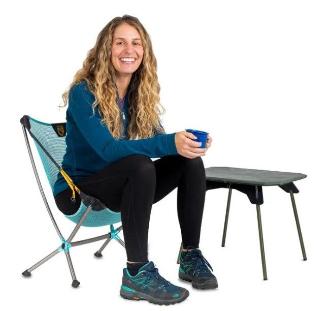 Nemo - Moonlite Reclining Camp Chair - Blue Granite Rosebud