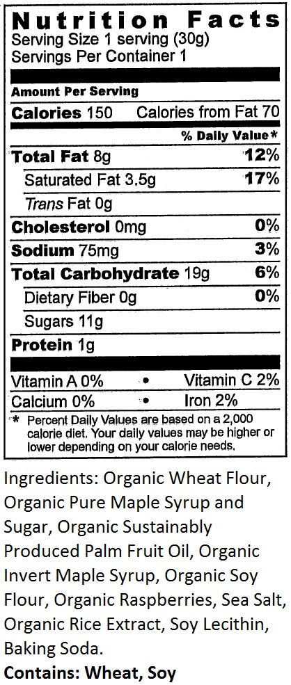 Slopeside Syrup - Untapped Waffle Raspberry - Raspberry