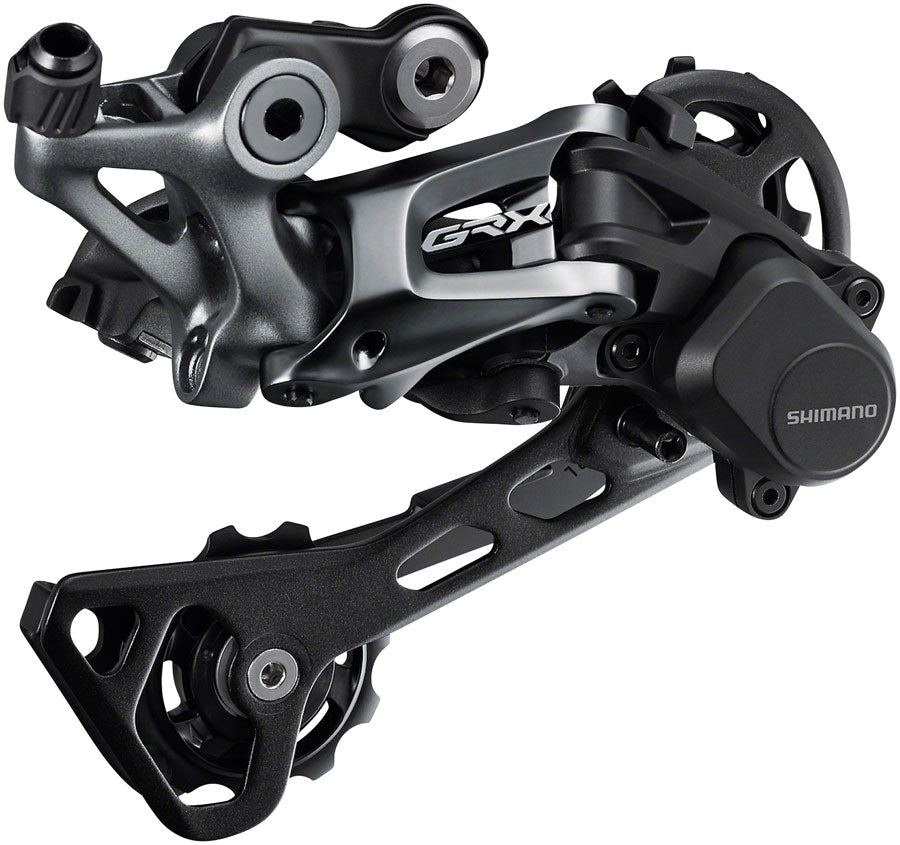 Shimano - GRX RD-RX812 Rear Derailleur - 11-Speed, Long Cage, Black, With Clutch, For 1x, 42t Low Sprocket Max