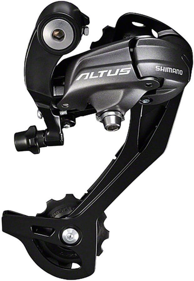 Shimano - Altus RD-M370-SGS Rear Derailleur - 9 Speed, Long Cage, Black