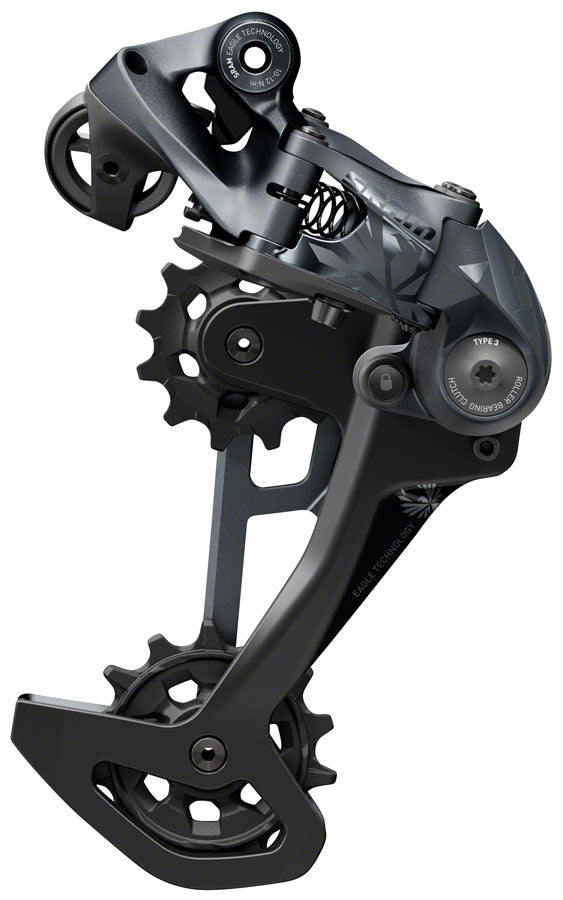 SRAM - XX1 Eagle Rear Derailleur - 12-Speed, Long Cage, 52t Max, Lunar - Lunar