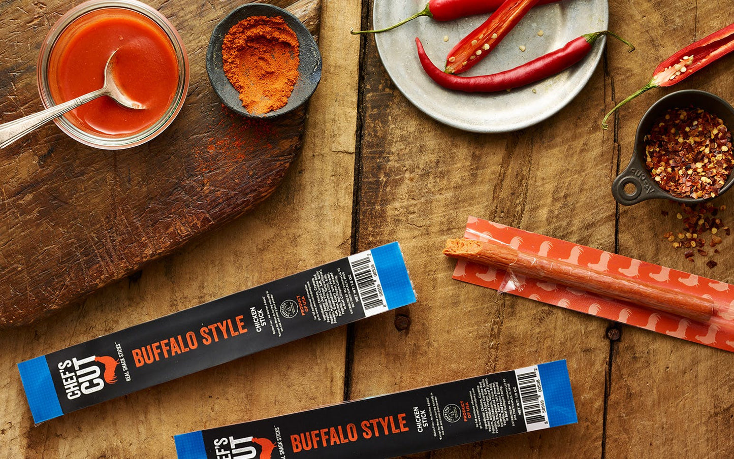 Chefs Cut Jerky - Real Snack Stick 1oz - Barbeque Chicken