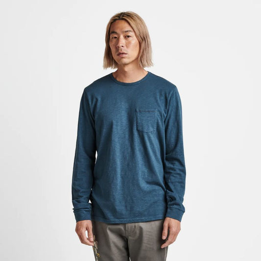 Roark - Well Worn Midweight Organic Long Sleeve - Black