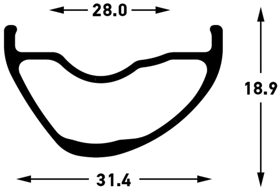 Stans NoTubes - Arch MK4 Rim - 29, Disc, Black, 32H