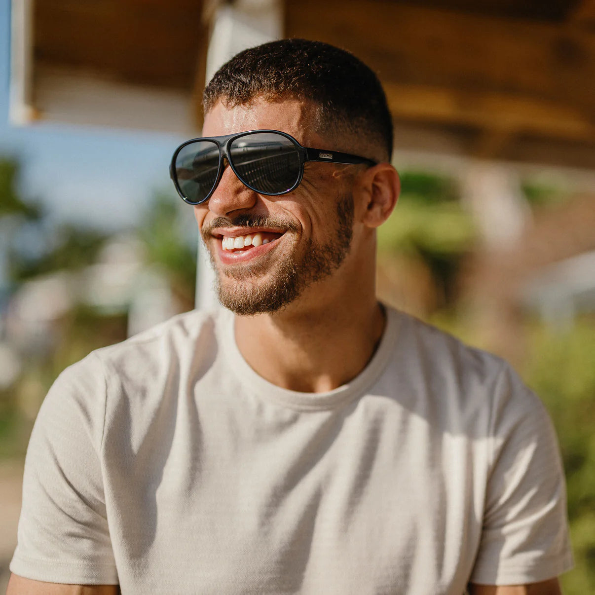 Suncloud - Rooney - Black; Polarized Gray Green