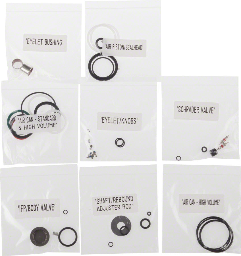 RockShox - Rear Shock Service Kit - Monarch B1 (RL) C1 (R,RT,RT3) D1 (RT3)