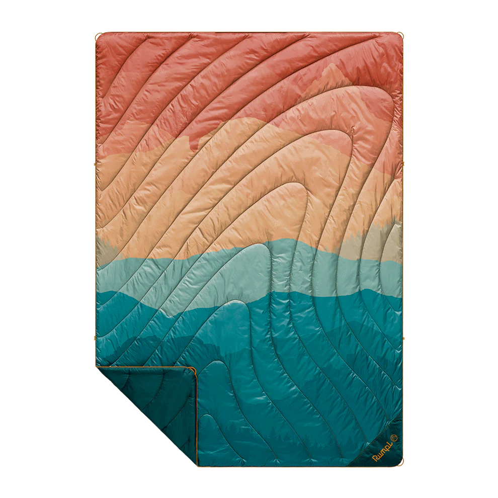 Rumpl - Original Puffy Blanket - Rocky Mountain Sunset Fade