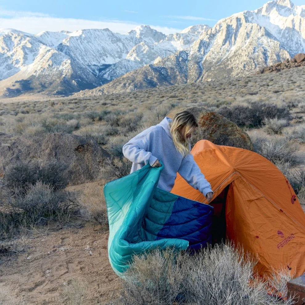 Rumpl - Original Puffy Blanket - Seascape Ridge Mountains