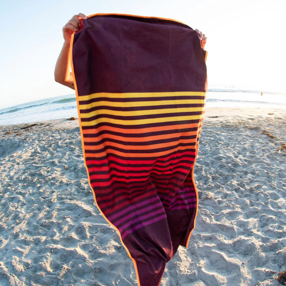 Rumpl - Tech Towel - SUNSET MINI STRIPES