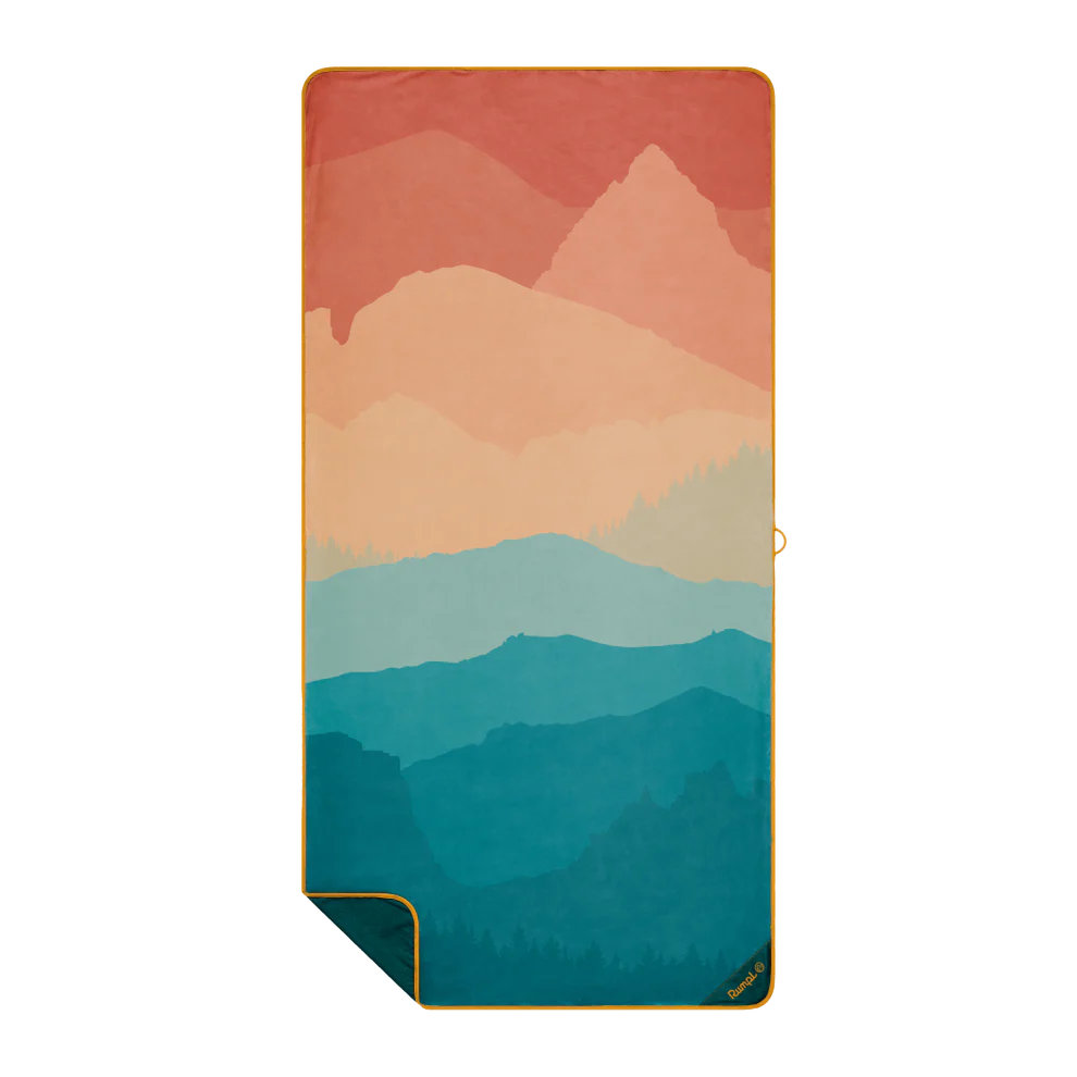 Rumpl - Tech Towel - Rocky Mountain Sunset Fade