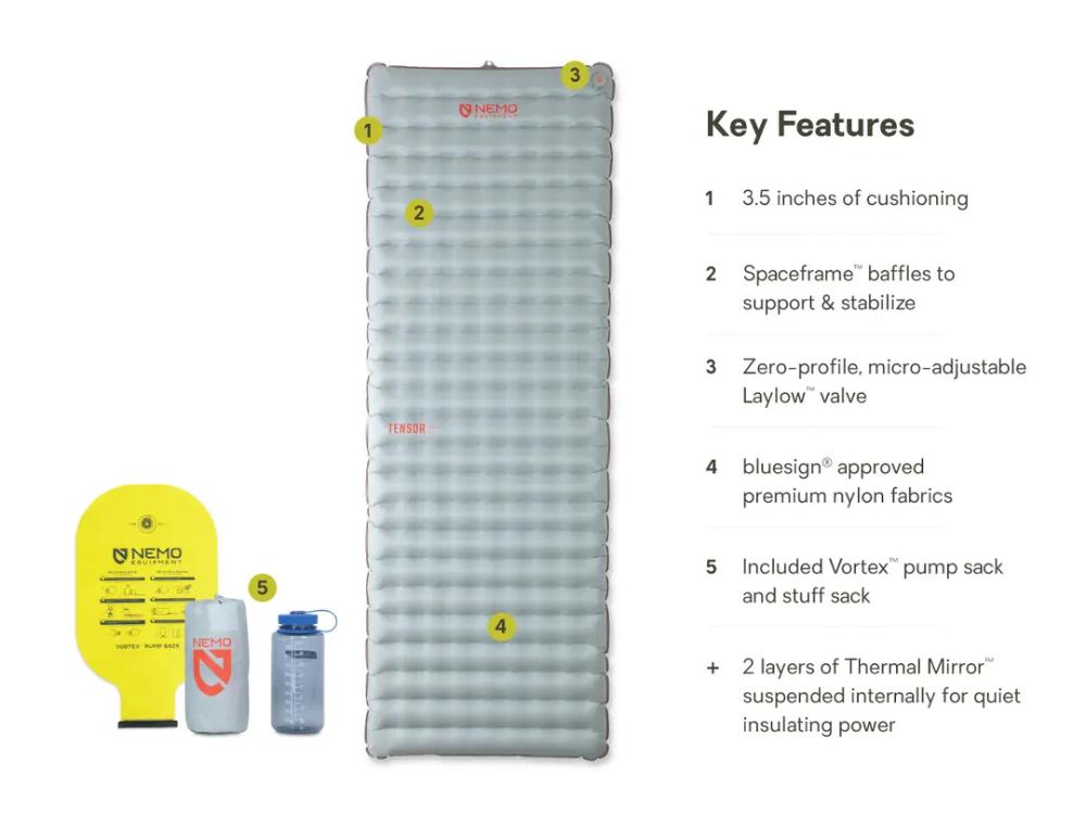 Nemo - Tensor All-Season Ultralight Sleeping Pad