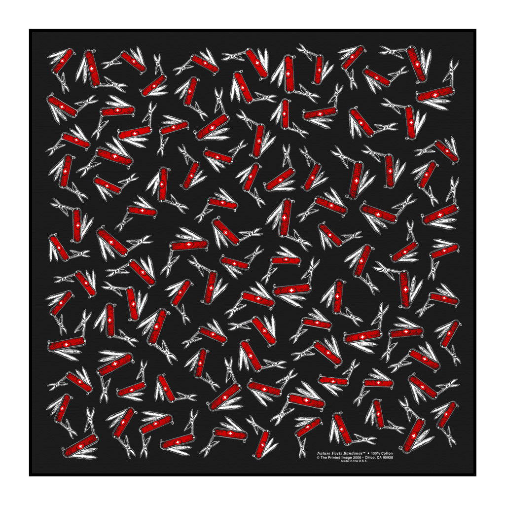 The Printed Image - Bandana - Knives