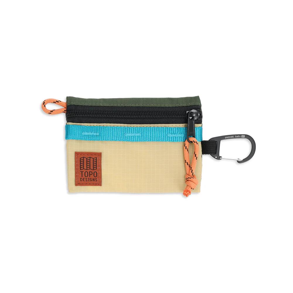 Topo Designs - Accessory Bag Mountain - Olive Hemp