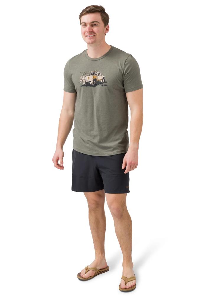 Flylow - 4X4 Tee - Men's - Boa Heather