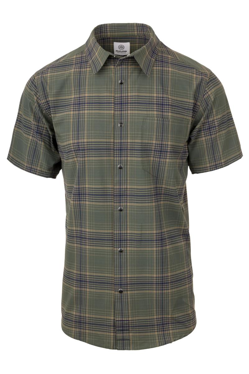 Flylow - Anderson Shirt - Night/Mist Seaside