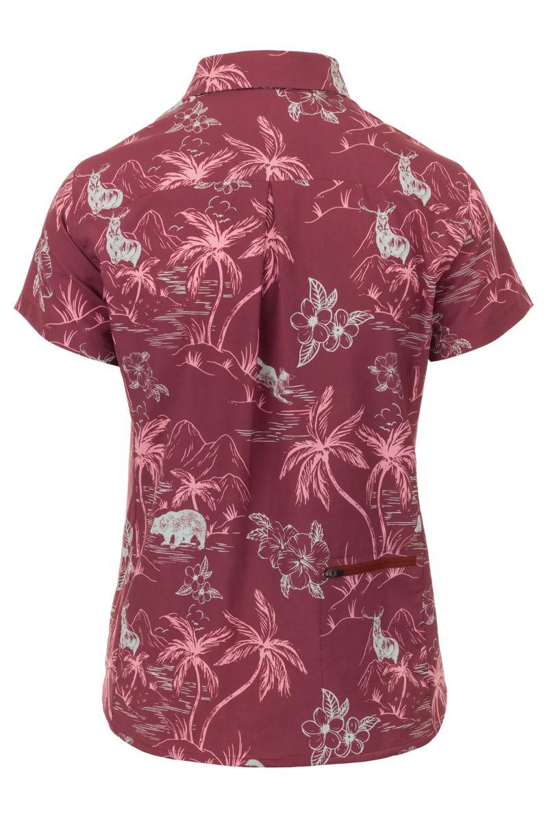Flylow - Phoenix Shirt - Pearl/Palm Forest