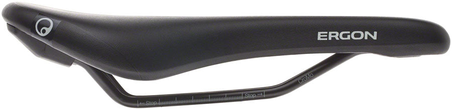 Ergon - SM Sport Saddle - Chromoly, Black, Men's, Medium/Large - Black