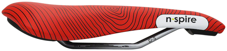 Smanie - N.Spire Saddle Chromoly 146 - Red