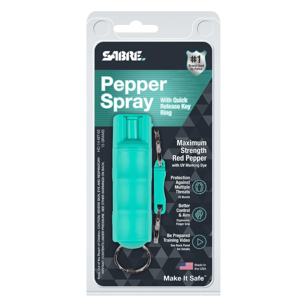 Sabre - Mint Keycase Pepper Spray