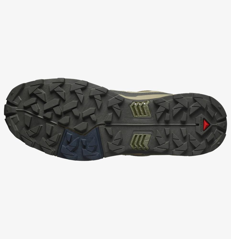 Salomon - X Ultra 5 GTX - Men's - Martini Olive / Gray Green / Blue Nights