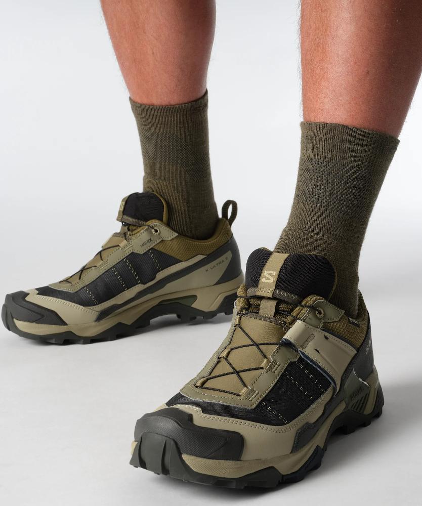Salomon - X Ultra 5 GTX - Men's - Martini Olive / Gray Green / Blue Nights