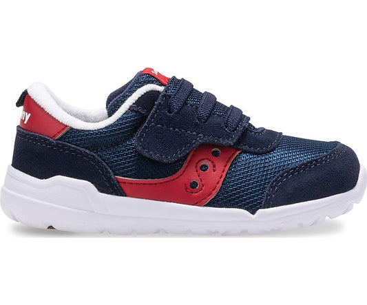 Saucony - Little Kids' Jazz Riff Sneaker - Navy/Magenta